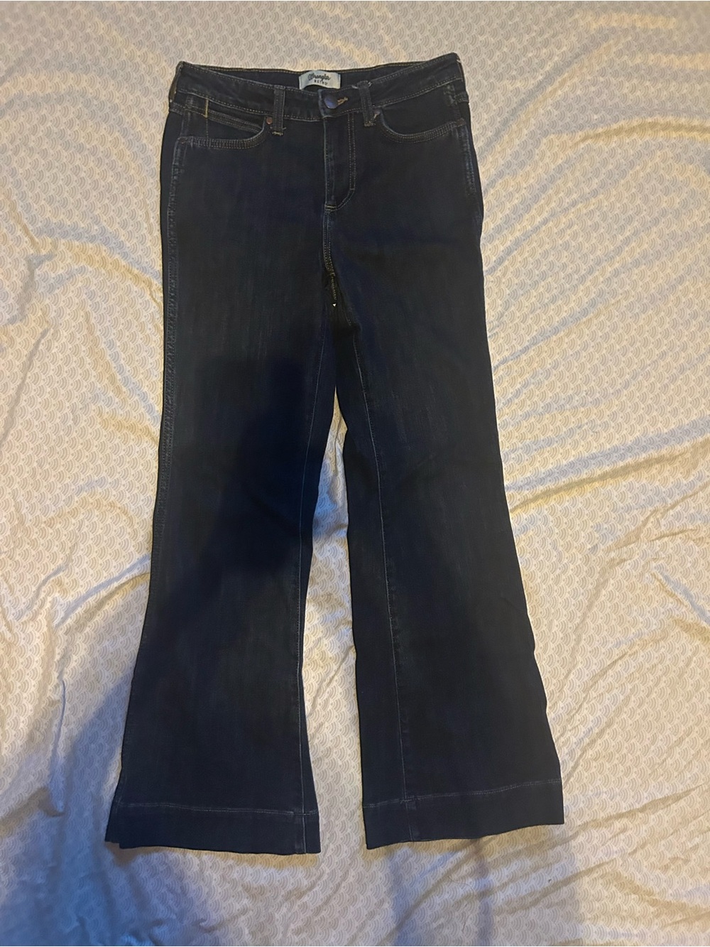 Wrangler Dark Indigo Flare Jeans